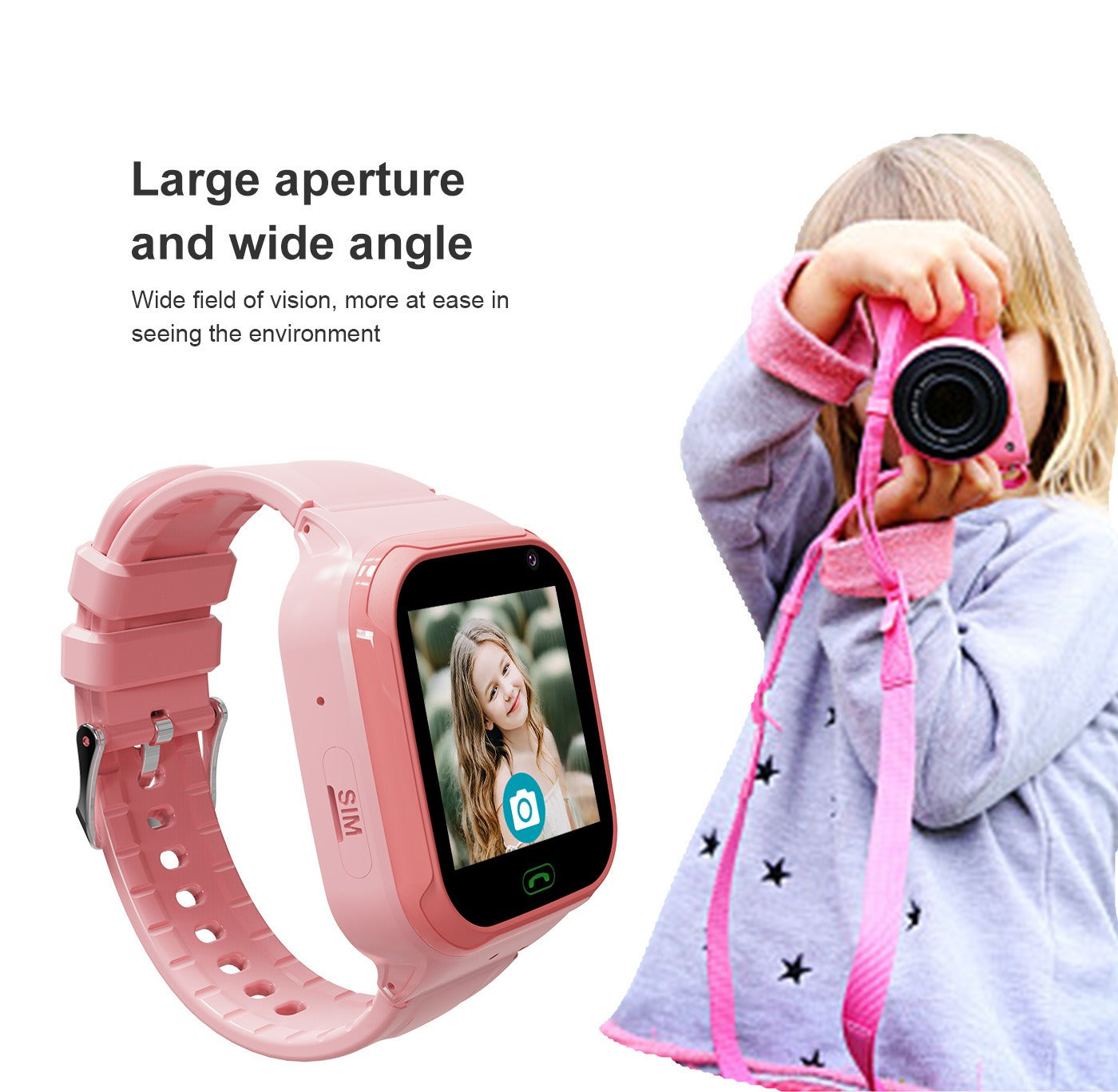 LT36 4G Kids Smart Watch WIFI LBS SOS Clock Kids Watch Video Call Chat Phone Watch Remote Monitoring
