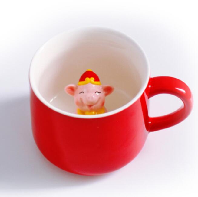 Christmas Mug, Snowman, Santa Clause