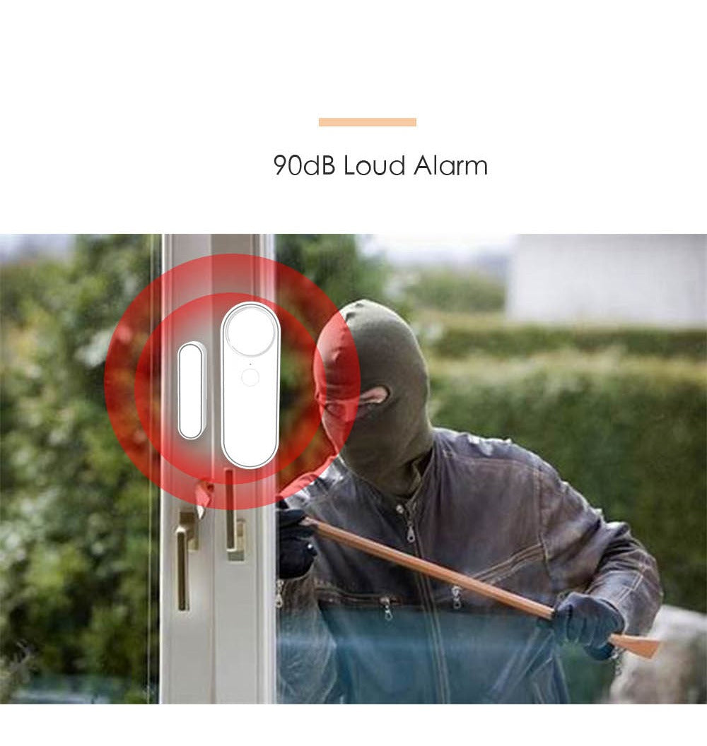 Smart Life Tuya Wifi Window, Door Open Close Sensor Security