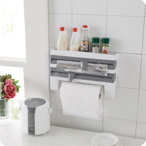 Creative Kitchen Storage Roll Dispenser