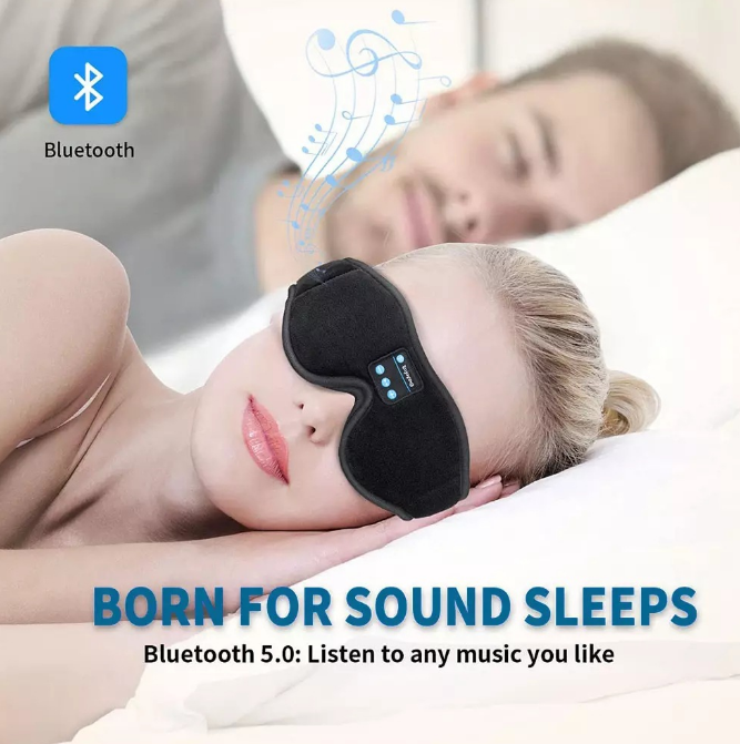 3D Wireless Music Bluetooth Eye Mask