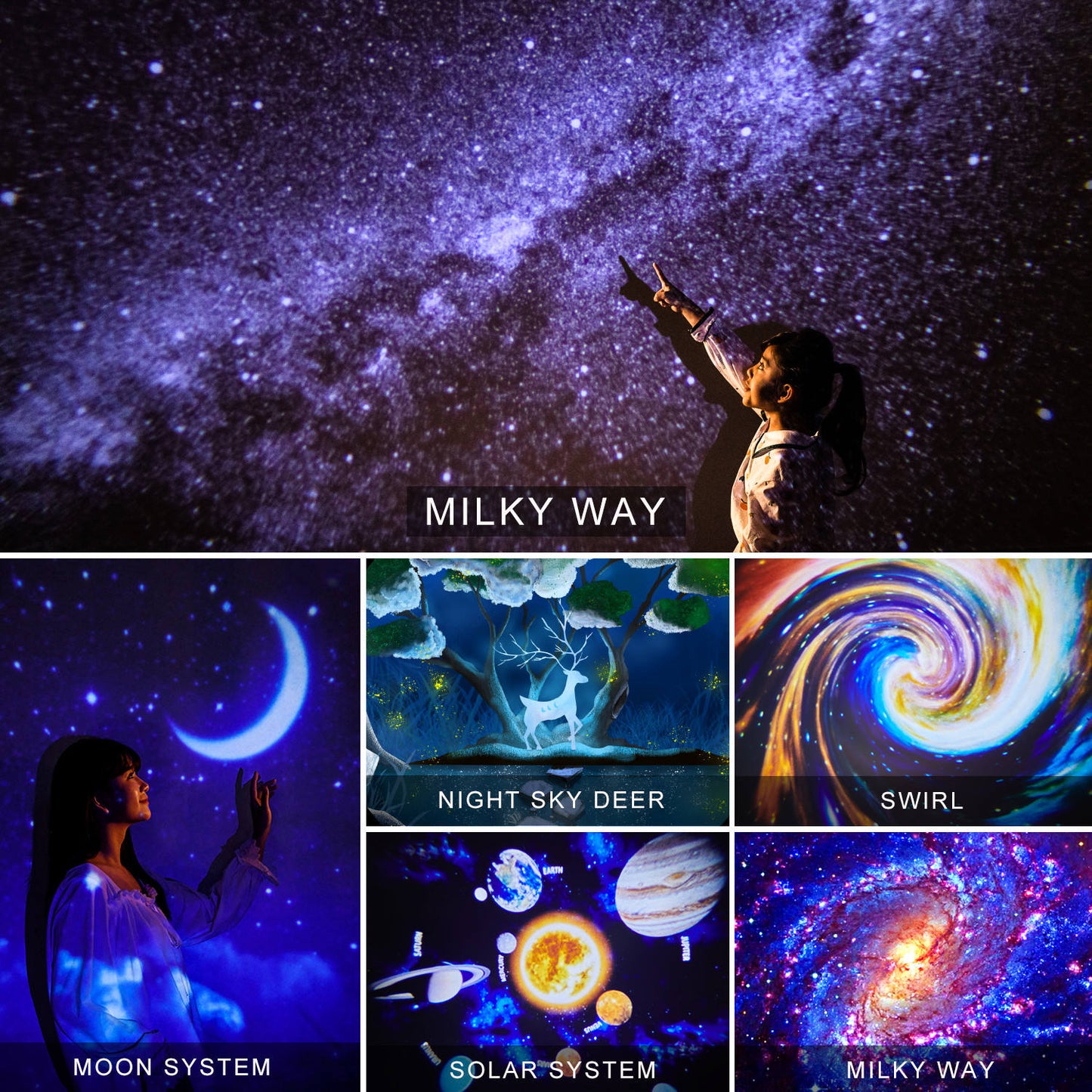 Galaxy Projection Night Light