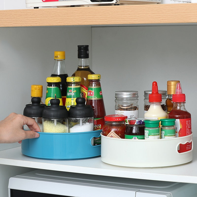 360 Rotating Tray Turntable Kitchen