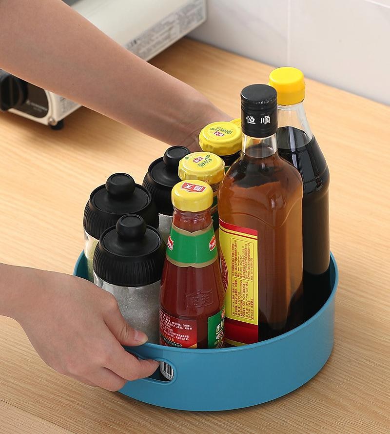 360 Rotating Tray Turntable Kitchen