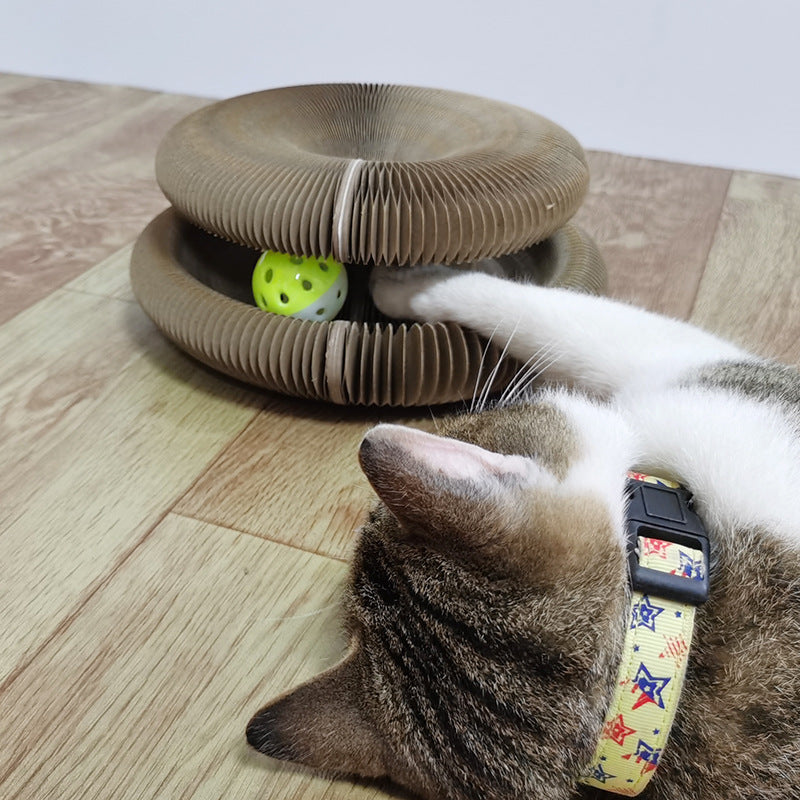 Cat Scratching Board with Bell