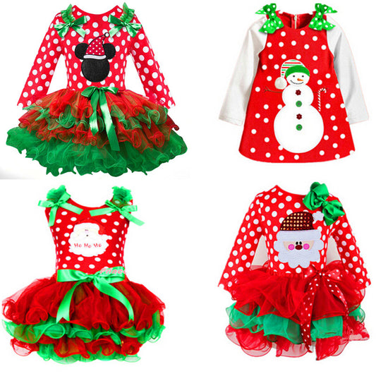 BABY GIRL CHRISTMAS TUTU DRESS